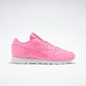 Reebok Womens Classic Leather Running Trainer Pink